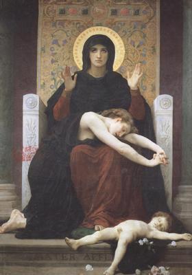 Adolphe William Bouguereau Vierge consolatrice (mk26) France oil painting art